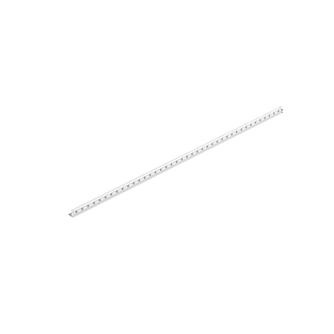 Listwa spadkowa do szkła prawa 120 cm inox Listwa spadkowa do szkła prawa 120 cm inox