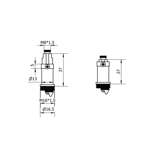 Mechanizm korka Klik-Klak dla serii D (Special) Mechanizm korka Klik-Klak dla serii D (Special)
