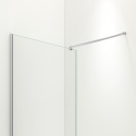 Ścianka prysznicowa Beira 50 x 200 cm transparentna 8 mm chrom