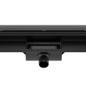 W-Drain NEXT 2w1 Odpływ liniowy ścienny 60 cm dwustronny czarny