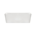 Wanna wolnostojąca ROMA z pokrywką WHITE - 170 x 80 cm