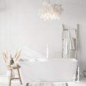 Wanna wolnostojąca ROMA z pokrywką WHITE - 170 x 80 cm