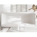 Wanna wolnostojąca ROMA z pokrywką WHITE - 170 x 80 cm