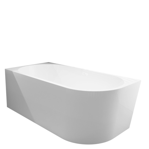 Wanna wolnostojąca narożna lewa AVOLA z pokrywką WHITE - 160 x 80 cm Wanna wolnostojąca narożna lewa AVOLA z pokrywką WHITE - 160 x 80 cm