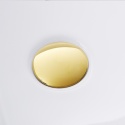Wanna wolnostojąca przyścienna VIVA z pokrywką MIRROR GOLD - 150 x 75 cm