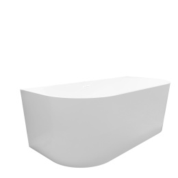 Wanna wolnostojąca przyścienna VIVA z pokrywką WHITE - 150 x 75 cm