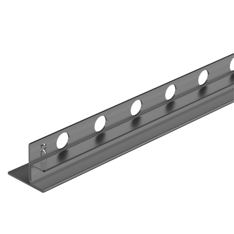 Listwa spadkowa do szkła prawa 120 cm Gun Metal Listwa spadkowa do szkła prawa 120 cm Gun Metal
