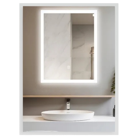 Lustro podświetlane 60x100 cm COSMO- Antypara, Ściemnianie, Zmiana Barwy