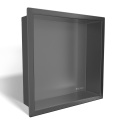 WALL-BOX ONE - Półka wnękowa GUN METAL 30x30x7 cm