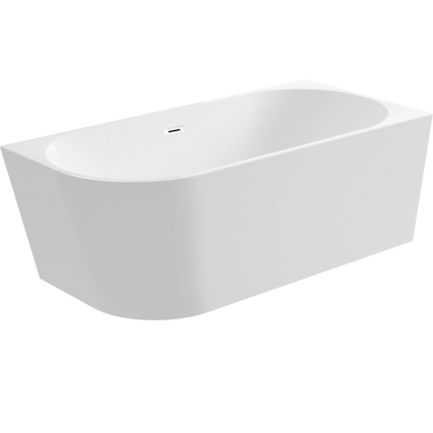 Wanna wolnostojąca narożna prawa AVOLA z pokrywką WHITE - 150 x 75 cm Wanna wolnostojąca narożna prawa AVOLA z pokrywką WHITE - 150 x 75 cm