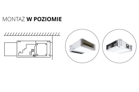 Klimatyzator kanałowy Rotenso Nevo N50Xi R15 (jednostka wewnętrzna) Klimatyzator kanałowy Rotenso Nevo N50Xi R15 (jednostka wewnętrzna)