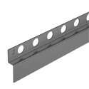 Listwa spadkowa przyścienna lewa 120 cm Gun Metal