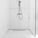 Listwa spadkowa przyścienna prawa 120 cm Gun Metal