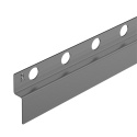 Listwa spadkowa przyścienna prawa 120 cm Gun Metal
