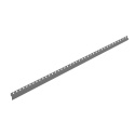 Listwa spadkowa przyścienna prawa 170 cm Gun Metal