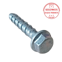 Wkręt do betonu M6x40 mm z łbem heksagonowym
