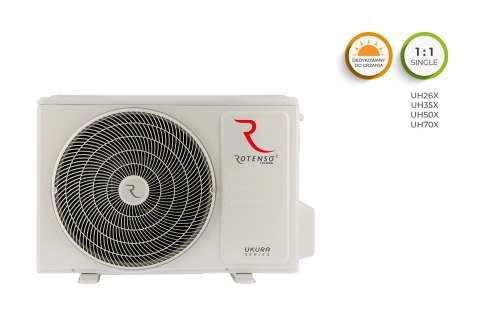 Klimatyzator pokojowy Rotenso Ukura UH26Xo R15 (jednostka zewnętrzna) Klimatyzator pokojowy Rotenso Ukura UH26Xo R15 (jednostka zewnętrzna)