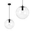 Lampa APP307-1CP 25 CM Black