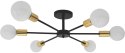 Lampa APP501-6C Black/Gold