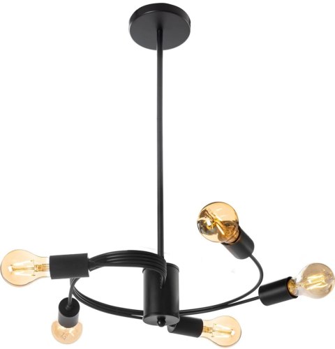 LAMPA APP739-5CP BLACK LAMPA APP739-5CP BLACK