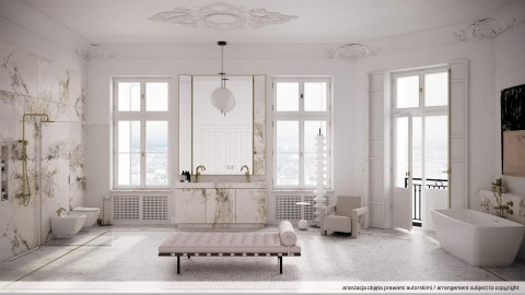 Ścianka prysznicowa / walk-in systemu Kerria Plus 100 cm Ścianka prysznicowa / walk-in systemu Kerria Plus 100 cm