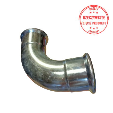 Kolano dwukielichowe KAN-therm d108 90° Kolano dwukielichowe KAN-therm d108 90°