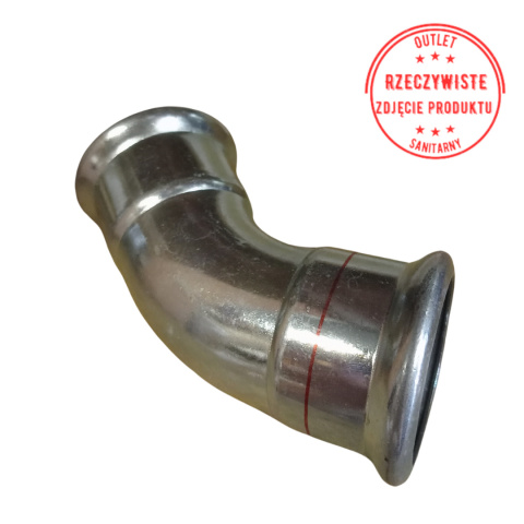 Kolano dwukielichowe KAN-therm d42 45° Kolano dwukielichowe KAN-therm d42 45°