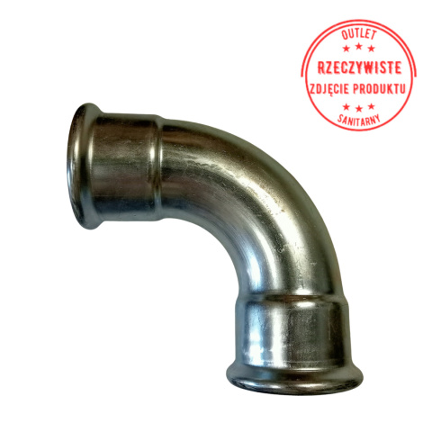 Kolano dwukielichowe KAN-therm d76,1 90° Kolano dwukielichowe KAN-therm d76,1 90°