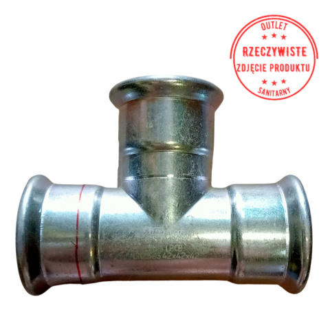 Trójnik równoprzelotowy KAN-therm 42/42/42 Trójnik równoprzelotowy KAN-therm 42/42/42
