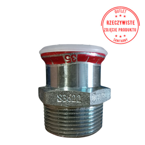 Złączka Geberit Mapress C-Stahl GZ 35x1 1/4'' Złączka Geberit Mapress C-Stahl GZ 35x1 1/4''
