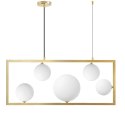 Lampa wisząca APP1020-5CP Gold