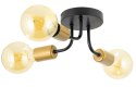 Lampa APP1117-3C Black/Gold