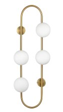 Lampa APP1144-4W Gold/White