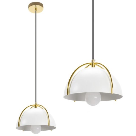 LAMPA APP1216-1CP GOLD/WHITE LAMPA APP1216-1CP GOLD/WHITE