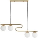 Lampa APP1599-5CP Gold