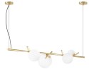 Lampa APP1665-4CP Gold Mat