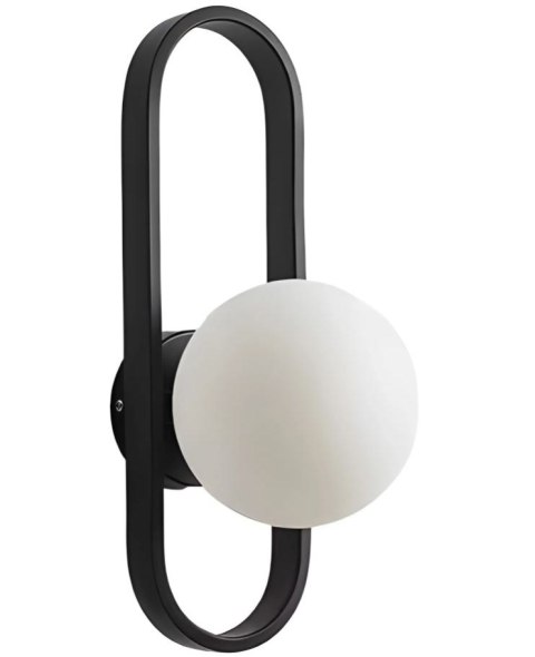 LAMPA APP1755-1W BLACK WHITE LAMPA APP1755-1W BLACK WHITE