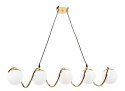 Lampa APP1780-5CP Gold