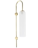 Lampa APP664-1W Gold/White