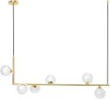 Lampa APP690-6CP Gold