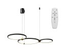 Lampa APP752-30-40-50 Black Ring