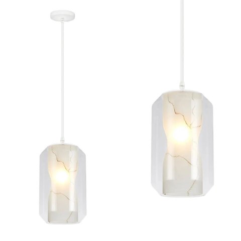 LAMPA APP909-1CP MARBLE 18cm LAMPA APP909-1CP MARBLE 18cm