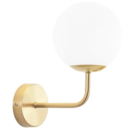 LAMPA G096-1W GOLD WHITE LAMPA G096-1W GOLD WHITE