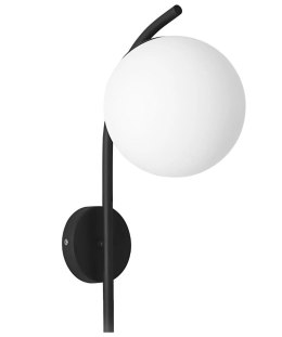 LAMPA G103-1W BLACK WHITE