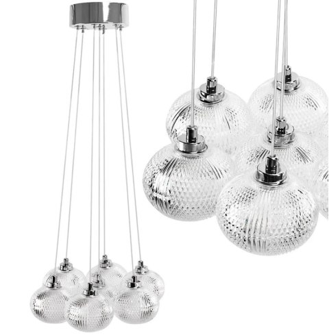 LAMPA MS021-7CP CHROME LAMPA MS021-7CP CHROME