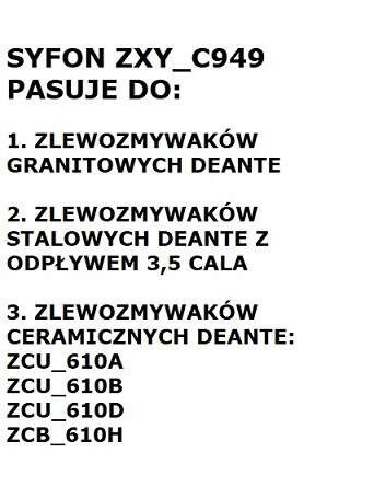 Syfon do zlewozmywaka 1-komorowego - Space-Saver Syfon do zlewozmywaka 1-komorowego - Space-Saver