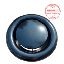 Anemostat wywiewny SMAY KK 125 czarny