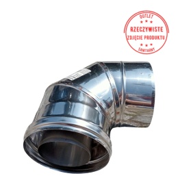 Kolano dwuścienne WADEX TURBO 90/80/125