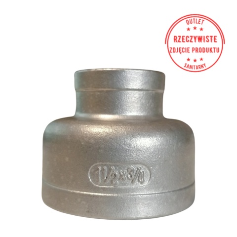 Mufa redukcyjna 1 1/2'' x 3/4'' PROFEC Mufa redukcyjna 1 1/2'' x 3/4'' PROFEC