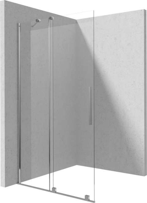 Ścianka prysznicowa walk-in 80 cm - przesuwna